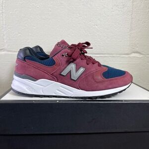 New Balance 999 M999JTA‎ Burgundy Suede Running Shoes Sneaker Men's 7 D USA MADE